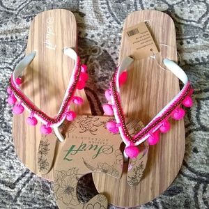 Tassel Flip Flops